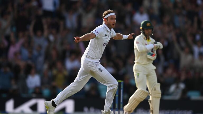 WATCH – Ashes 2023: Stuart Broad indicators off in fashion with series-levelling wicket in his remaining Take a look at