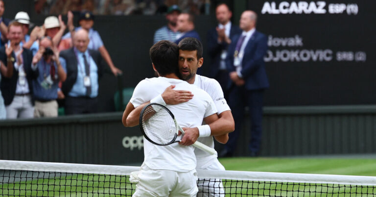 Carlos Alcaraz Exhibits Novak Djokovic That His Championships Are Numbered