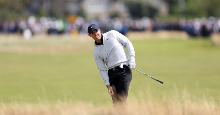 Harman Fees to British Open Lead as McIlroy Seeks Elusive Magic