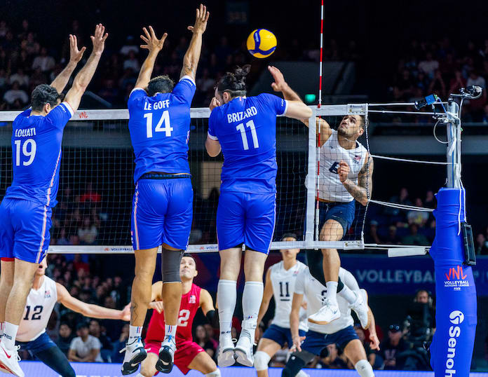 USA performs France once more as Volleyball Nations League males’s quarterfinals start