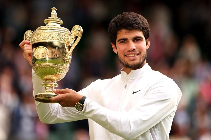 Alcaraz Topped Wimbledon Champion