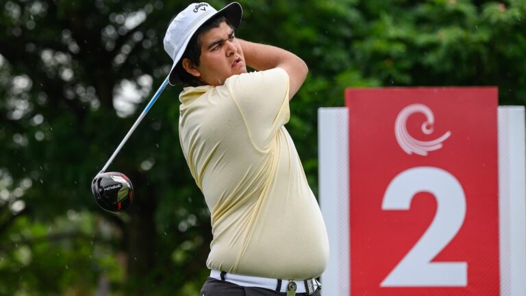 With Cricketer Dad Nikhil Chopraa As Caddie, Krishnav Off To Strong Begin In Asia-Pacific Beginner Golf