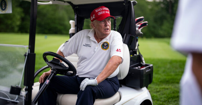 LIV Golf Has Embraced Trump, however Others Are Maintaining Their Distance