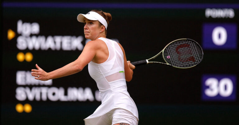 Elina Svitolina Of Ukraine One Match Away From Wimbledon Ultimate