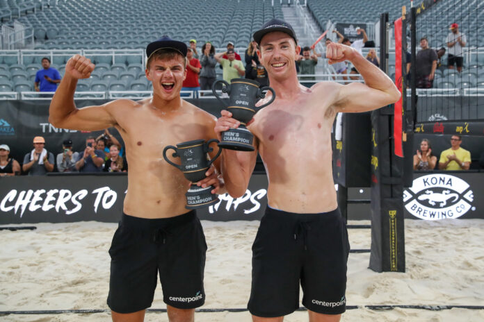 Miles Partain, Andy Benesh win second straight AVP in Atlanta