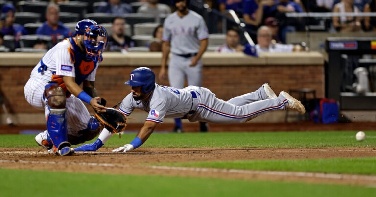 Rangers Finish Shedding Streak With Win Over Mets