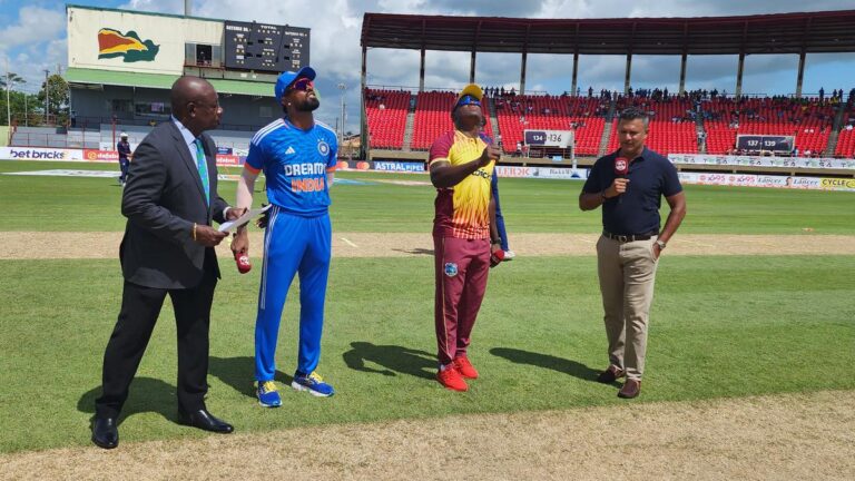 Stay Rating IND vs WI, 2nd T20I: India bats first after successful toss vs West Indies; Bishnoi replaces Kuldeep from XI