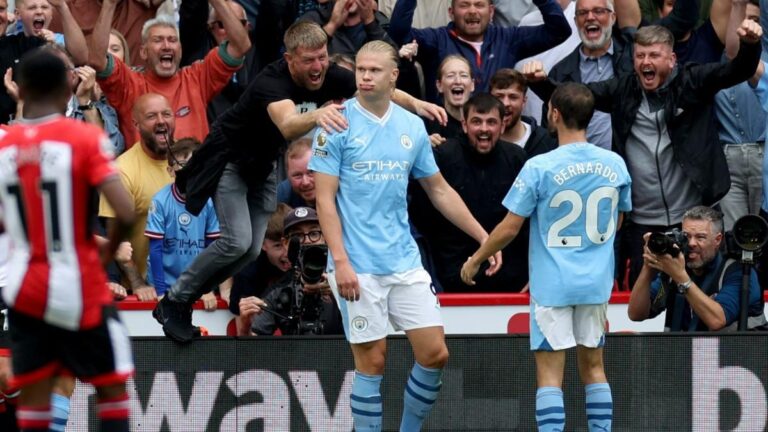 Manchester Metropolis fait craquer Sheffield Utd, Aston Villa déroule à Burnley