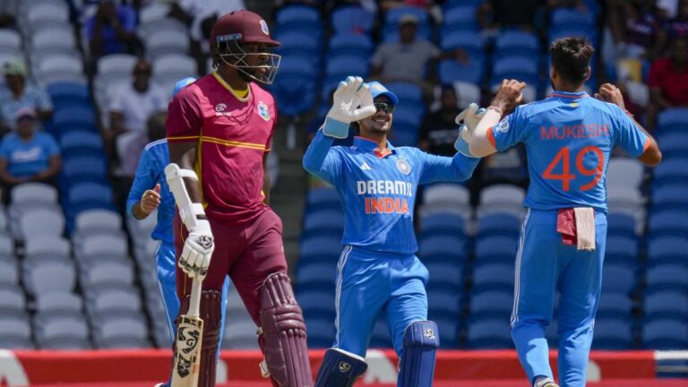 IND vs WI third ODI: India thumps West Indies by 200 runs to safe collection win