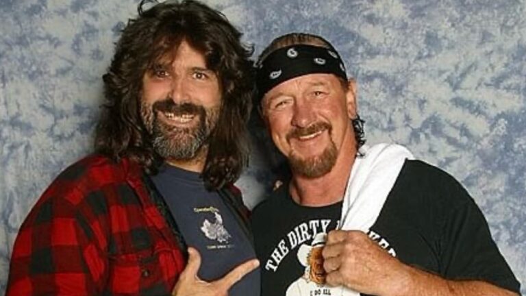 Ric Aptitude and Mick Foley pay tribute