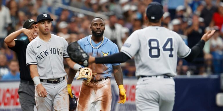 Randy Arozarena HBP raises warmth in Yankees-Rays