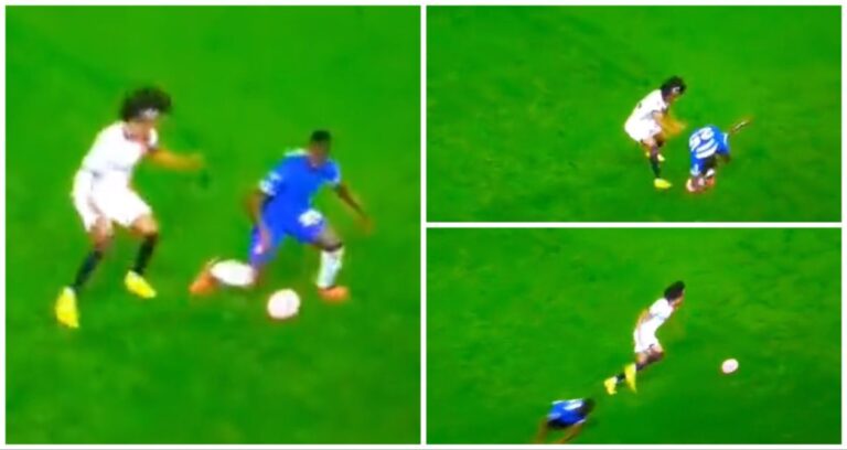 £115M Chelsea Man “Tackled By A Ghost” In Embarrassing Clip