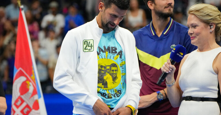 Djokovic Honors Kobe Bryant With ‘Mamba Without end’ Shirt