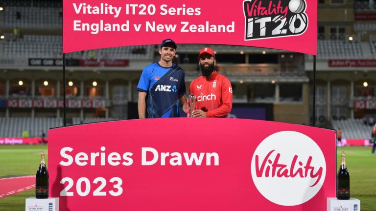 ENG vs NZ, 4th T20: New Zealand beats England by six wickets for 2-2 draw