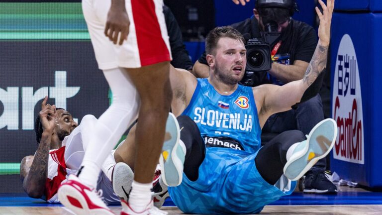 FIBA Basketball World Cup 2023: Doncic ejected as Canada tops Slovenia