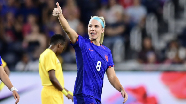 USWNT blanks South Africa in Julie Ertz’s farewell match