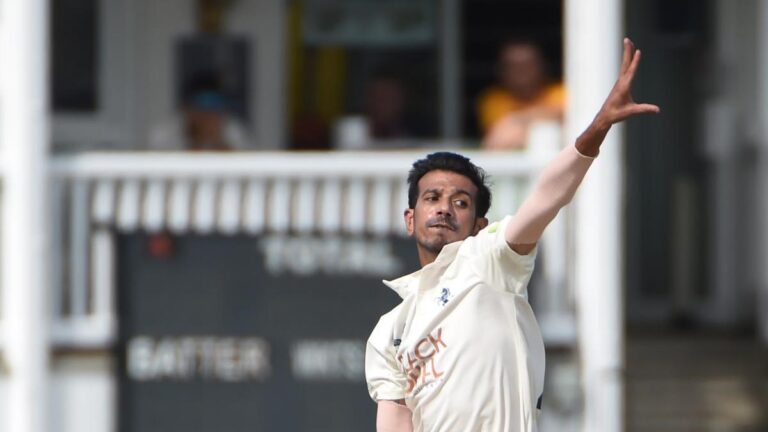 Yuzvendra Chahal shines on County Championship debut for Kent