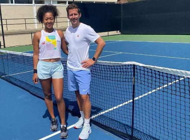 Naomi Osaka Elements with Coach Wim Fissette