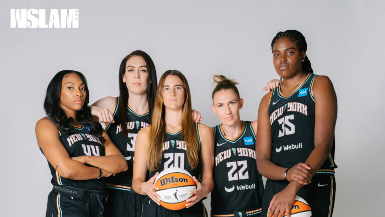 The Stars Align: Backstage Have a look at the New York Liberty SLAM Cowl Shoot