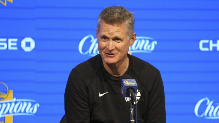 Golden State Warriors coach Steve Kerr is unconcerned about getting into the ultimate yr of his contract