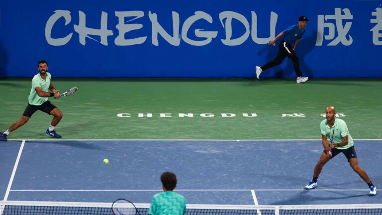 Sadio Doumbia/Fabien Reboul Sneak By means of In Chengdu | ATP Tour