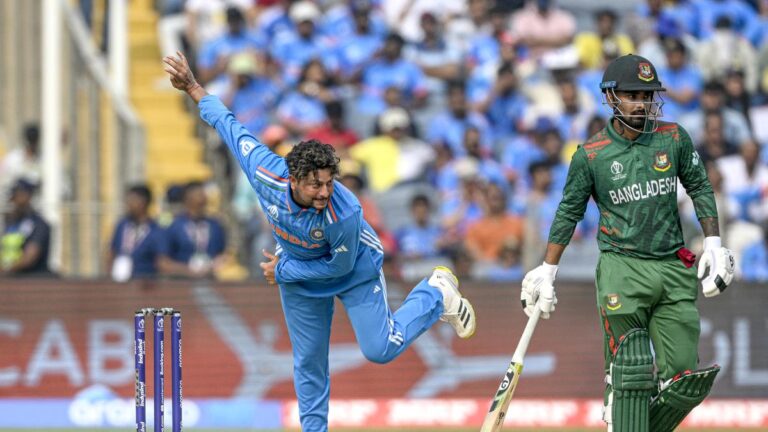 VIDEO: In-form Kuldeep Yadav will get examined by New Zealand, the way it panned out in IND vs NZ World Cup match