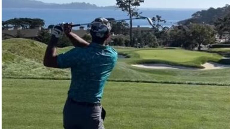 Tiger Woods hitting pictures once more Pebble Seashore video, will he make one other comeback?