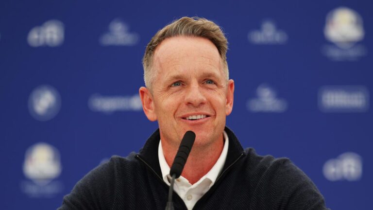 Europe captain Luke Donald relishing return of Ryder Cup roar