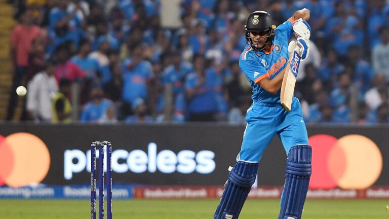 Shubman Gill closing in on turning into the quickest to 2000 ODI runs