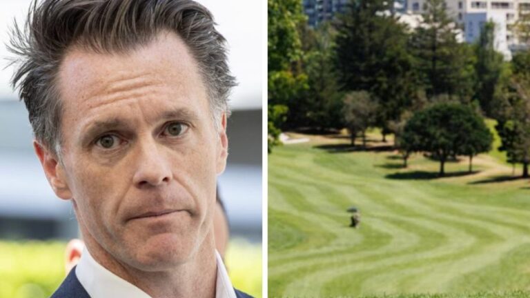 Locals hit again at Chris Minns’ choice to halve golf course