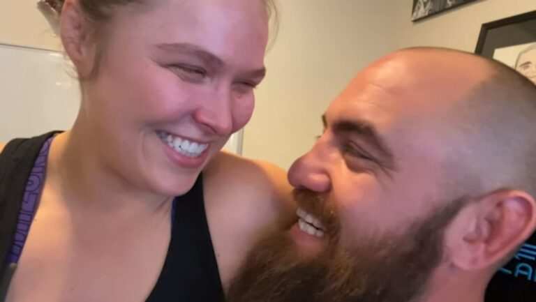 UFC, WWE star is pregnant with husband Travis Browne