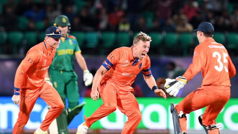 SA vs NED, World Cup 2023: Netherlands shocks South Africa to safe first win of event