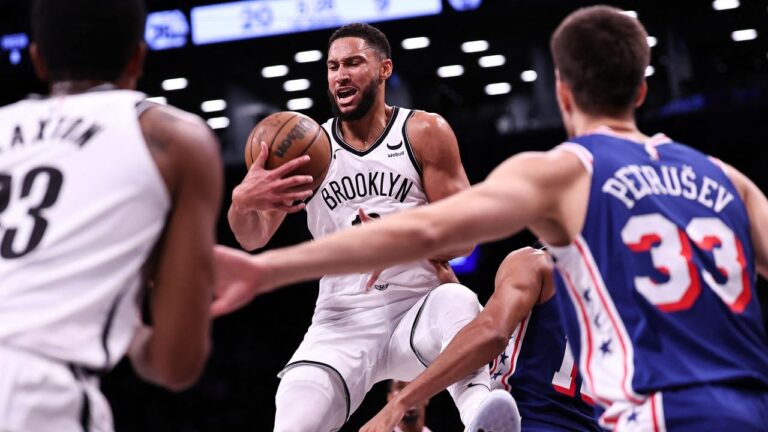 Ben Simmons efficiency for Brooklyn Nets vs Philadelphia 76ers, stats, report, highlights