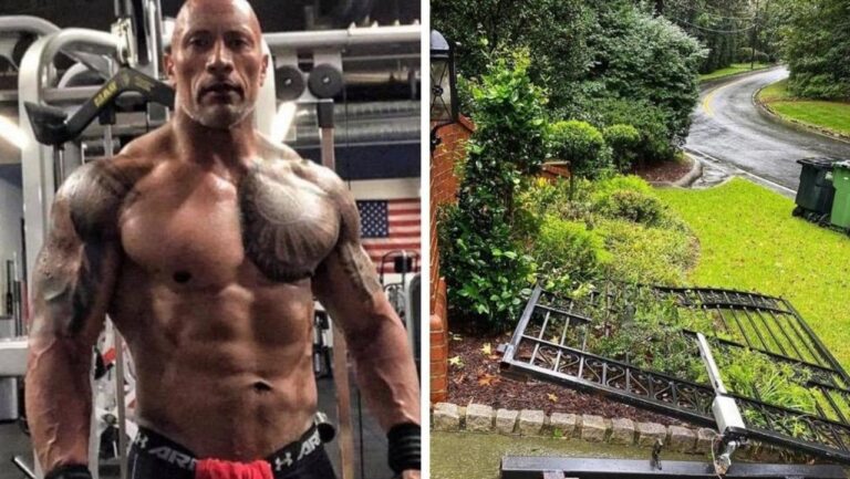 Dwayne ‘The Rock’ Johnson unbelievable power, rips gate off, disbelief