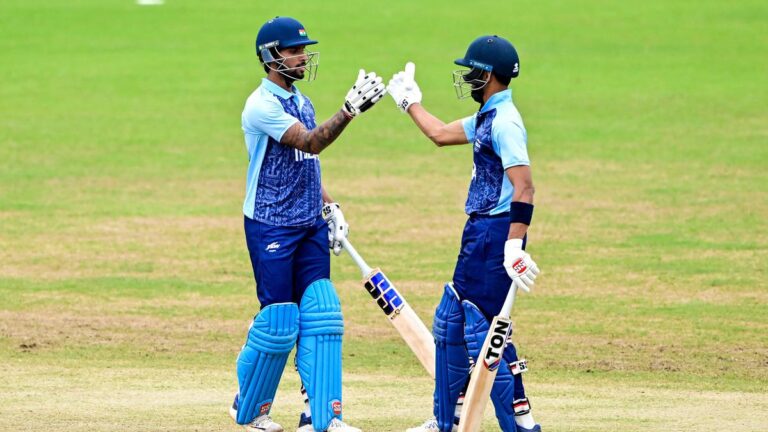 India vs Afghanistan Dwell Rating, Asian Video games 2023 Cricket Remaining: Dube will get Zubaid in first over – match updates