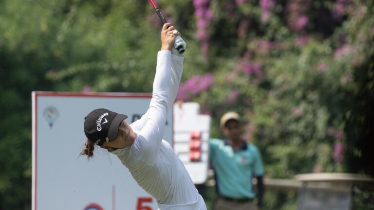 Ladies’s Indian Open 2023: Diksha fourth after penultimate spherical, Krauter opens two-shot lead