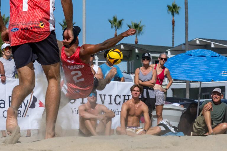 Star-studded groups win Newport Seashore 4-Man Volleyball Invitational; photograph gallery