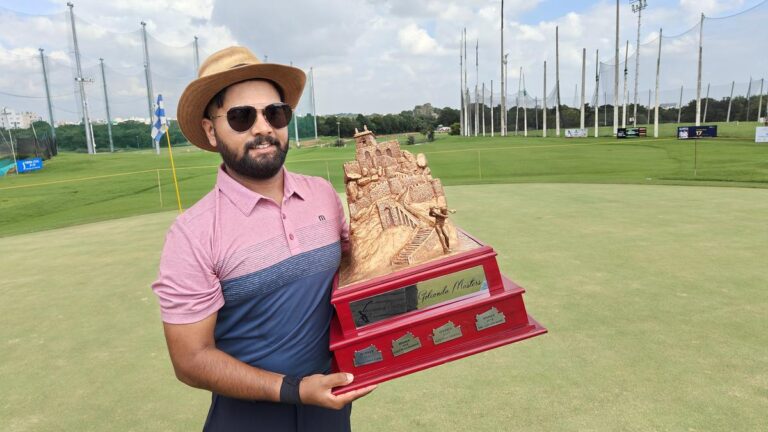 Aman Raj wins Telangana Golconda Masters 2023, sits second in PGTI rankings