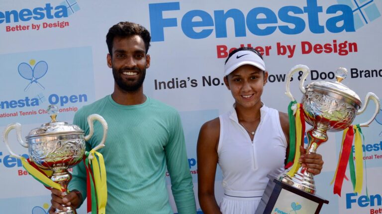 Fenesta Nationwide Tennis C’Ship: Siddharth, Shrivalli stand tall to raise title