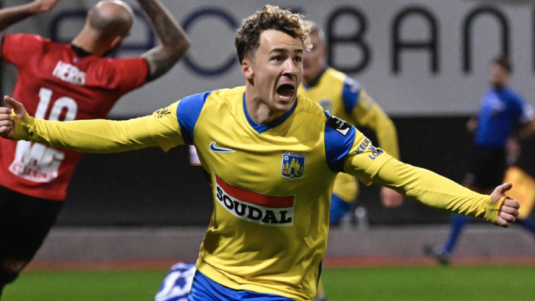 Griffin Yow’s first Westerlo objective serves as stoppage-time equalizer