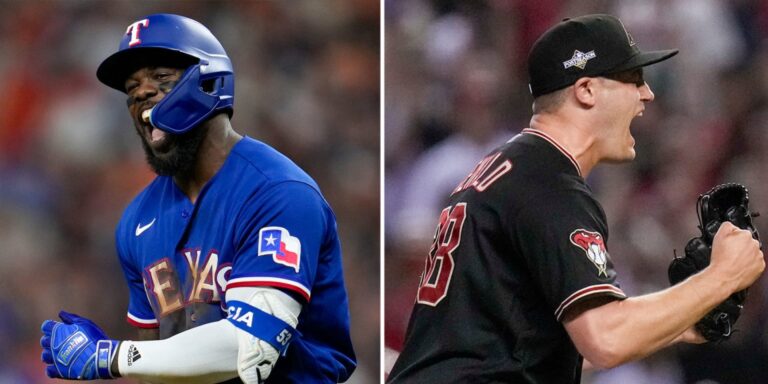 Rangers’ Adolis García, D-backs’ Paul Sewald have historical past