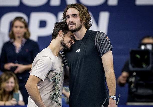 Tsitsipas Brothers Declare First ATP Title and Petros Enters High 100