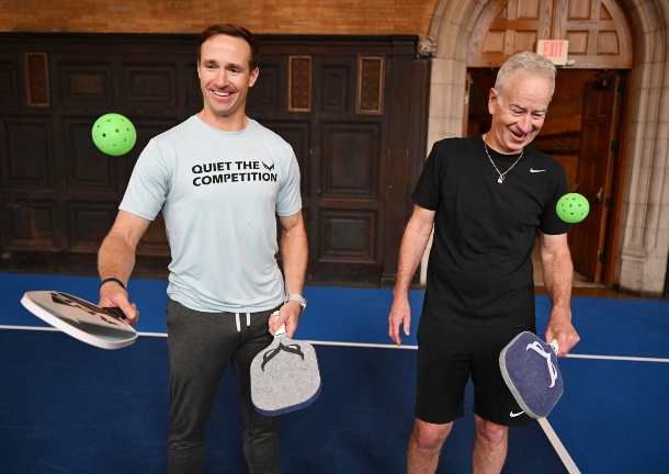 McEnroe, Drew Brees Go Stealth for Owl Pickleball Paddles