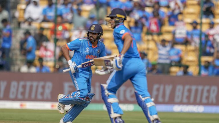 India vs Netherlands Reside Rating, World Cup 2023: Rohit, Gill carry up 50 partnership in 6 overs – IND v NED match updates