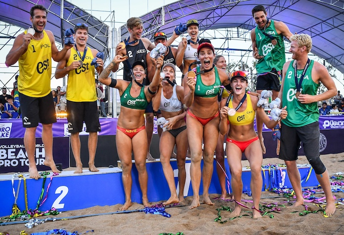 Olympic Seashore Volleyball Rankings, up to date 11/20