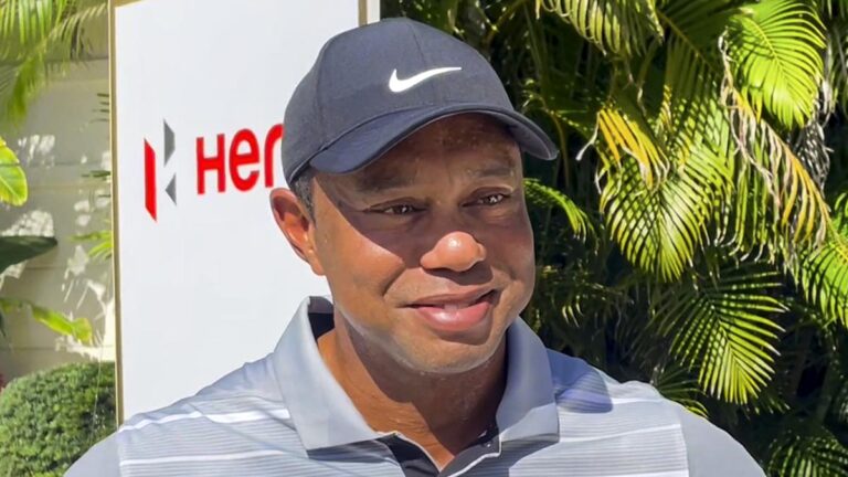 Hero World Problem 2023: Tiger Woods seems to be to impress in trial by fireplace in his personal den