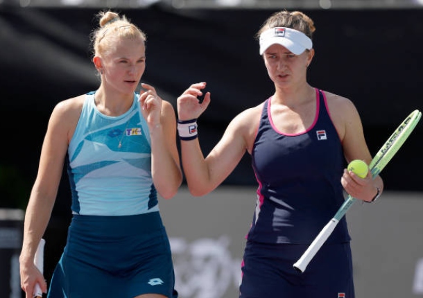 Krejcikova and Siniakova Cut up for 2024 Season