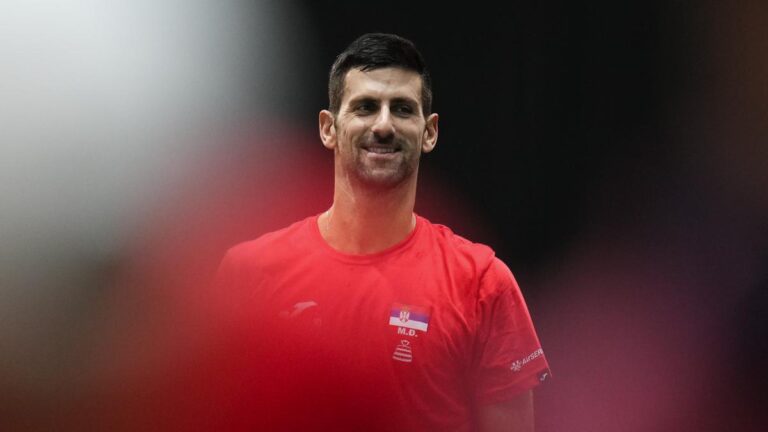 Pink-hot Djokovic hoping for ‘last push’ for Serbia in Davis Cup