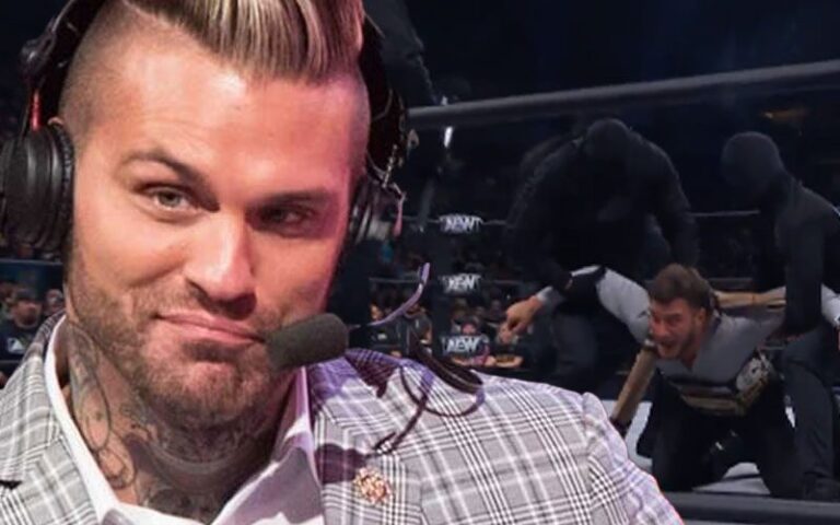 Corey Graves Seemingly Names Failed WWE Faction in Response to 11/29 AEW Dynamite Phase
