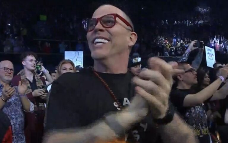 Steve-O Noticed At Ringside Throughout AEW Full Gear
